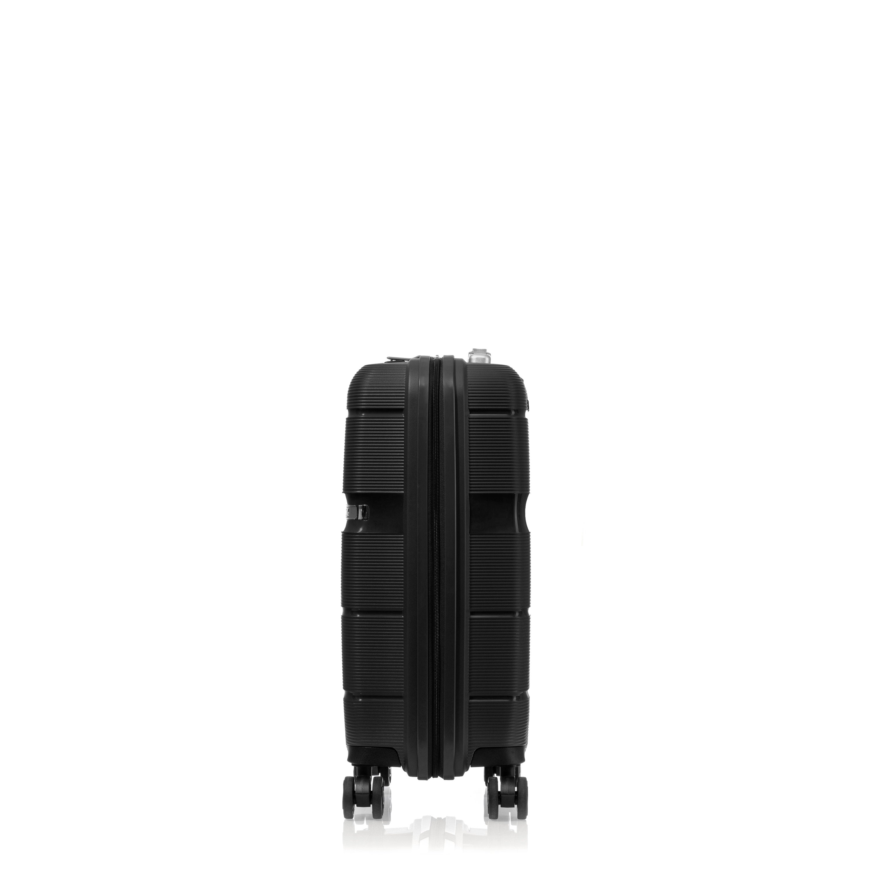 American Tourister Linex Spinner Carry On Luggage - Lightweight Expandable Suitcase for Travel, Business & Weekend Getaways | 20