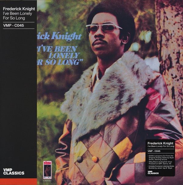 Frederick Knight - I've Been Lonely For So Long Vinyl LP Album | Limited Club Edition Reissue | Remastered 180g Audiophile Pressing | Near Mint (NM/M) Condition | Perfect for Soul Music Collectors & Vintage Vinyl Enthusiasts