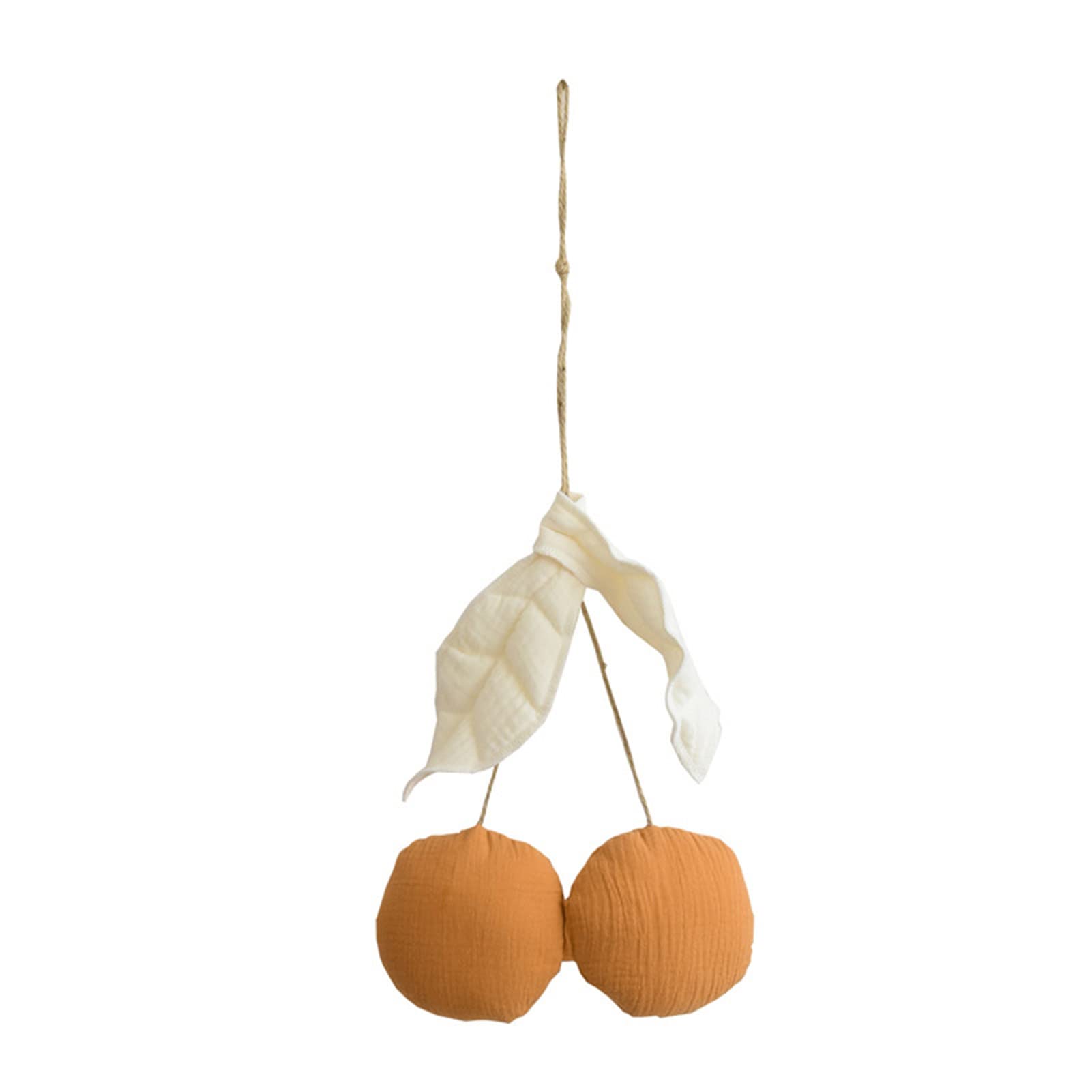 Angel3292 Lovely Cherry Shaped Wall Hanging Decor - Ultra Soft Fabric Wall Art for Home, Bedroom, Nursery & Living Room Decoration - Cute Kawaii Style Fruit Themed Home Decor Gift