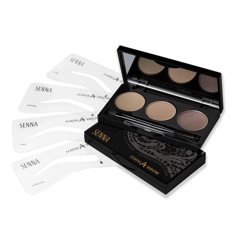 Senna Form A Brow Kit - Professional Eyebrow Shaping & Styling Set for Perfect Brows | Home & Salon Use