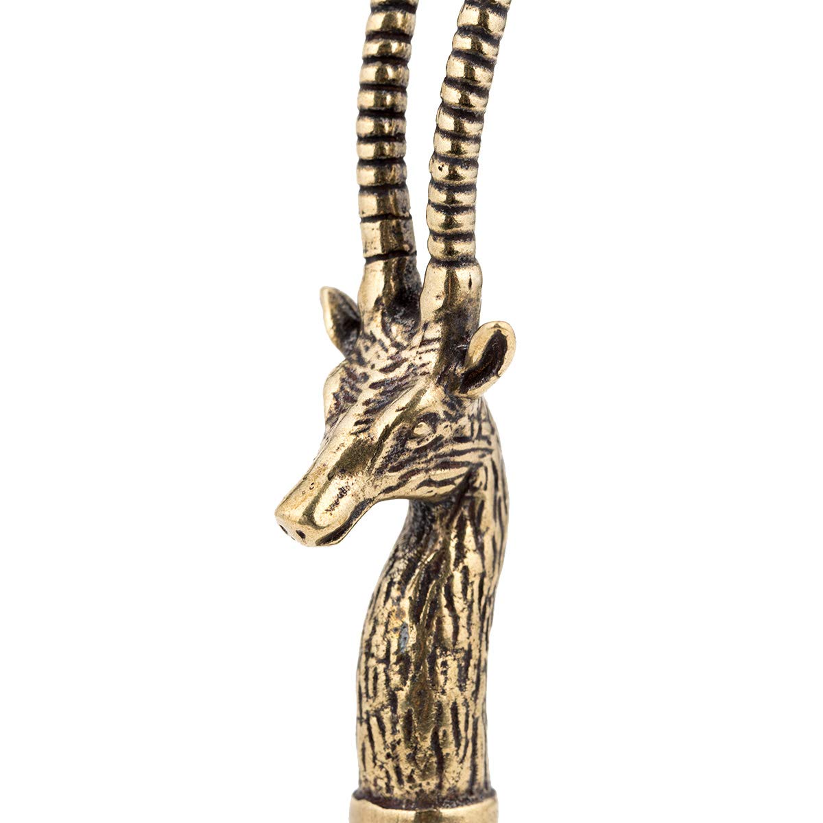 Premium Deer Antler Smoking Pipe Tamper & Cleaning Tool - Handcrafted for Tobacco & Herb Pipes - Perfect for Pipe Smokers & Collectors - Ideal for Home, Outdoor & Travel Use