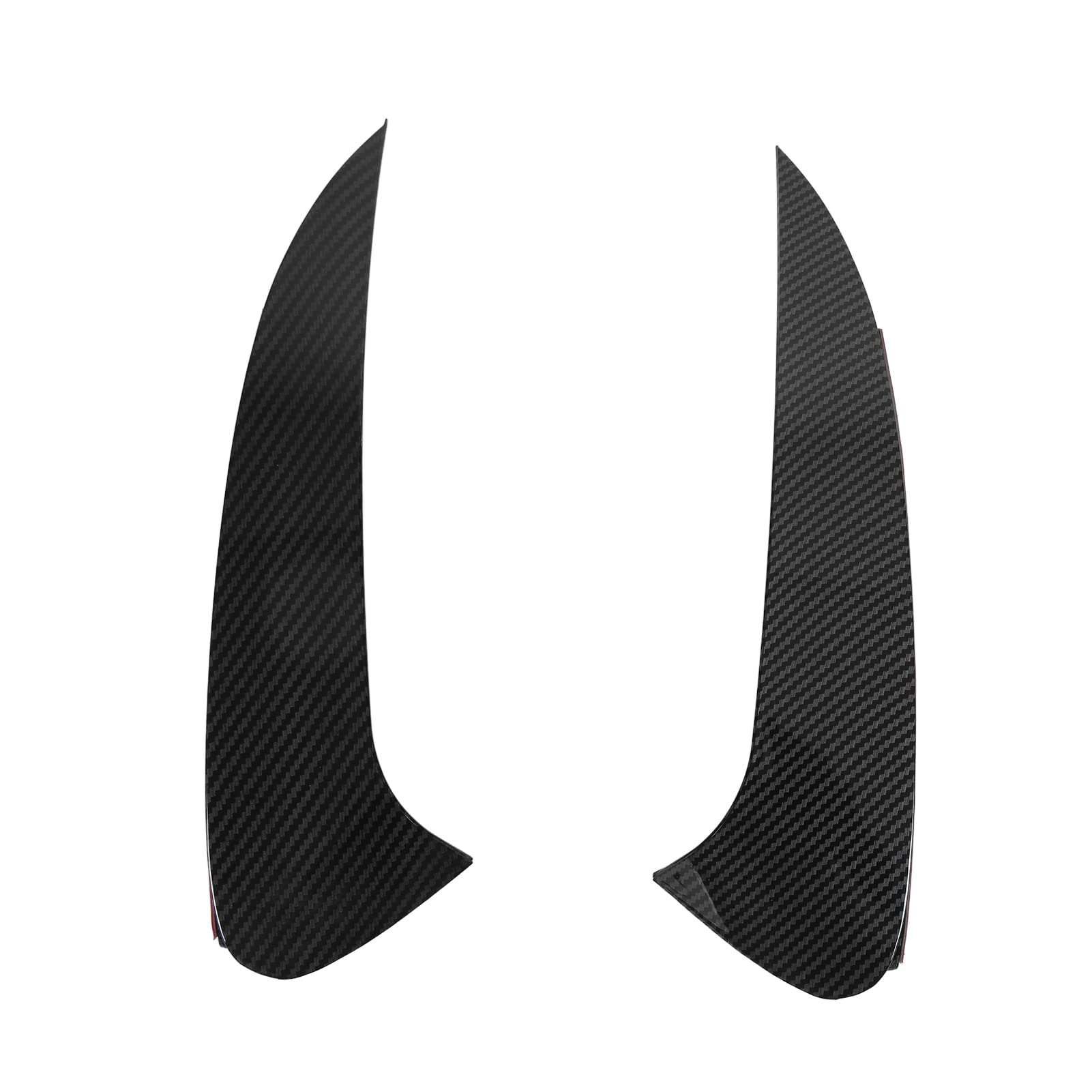 Ymiko Carbon Fiber Style Rear Bumper Air Vent Spoiler Cover Trim for Mercedes GLE Coupe C292 AMG-Line 2015-2019 - Enhance Aerodynamics & Sporty Look for Street Racing & Car Shows