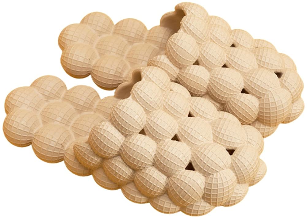**Bubble Slides Slippers for Women & Men - Comfortable Massage Slippers with Arch Support - Funny Couple Slippers for Home, Shower & Relaxation - Perfect for Indoor, Spa & Lounging**