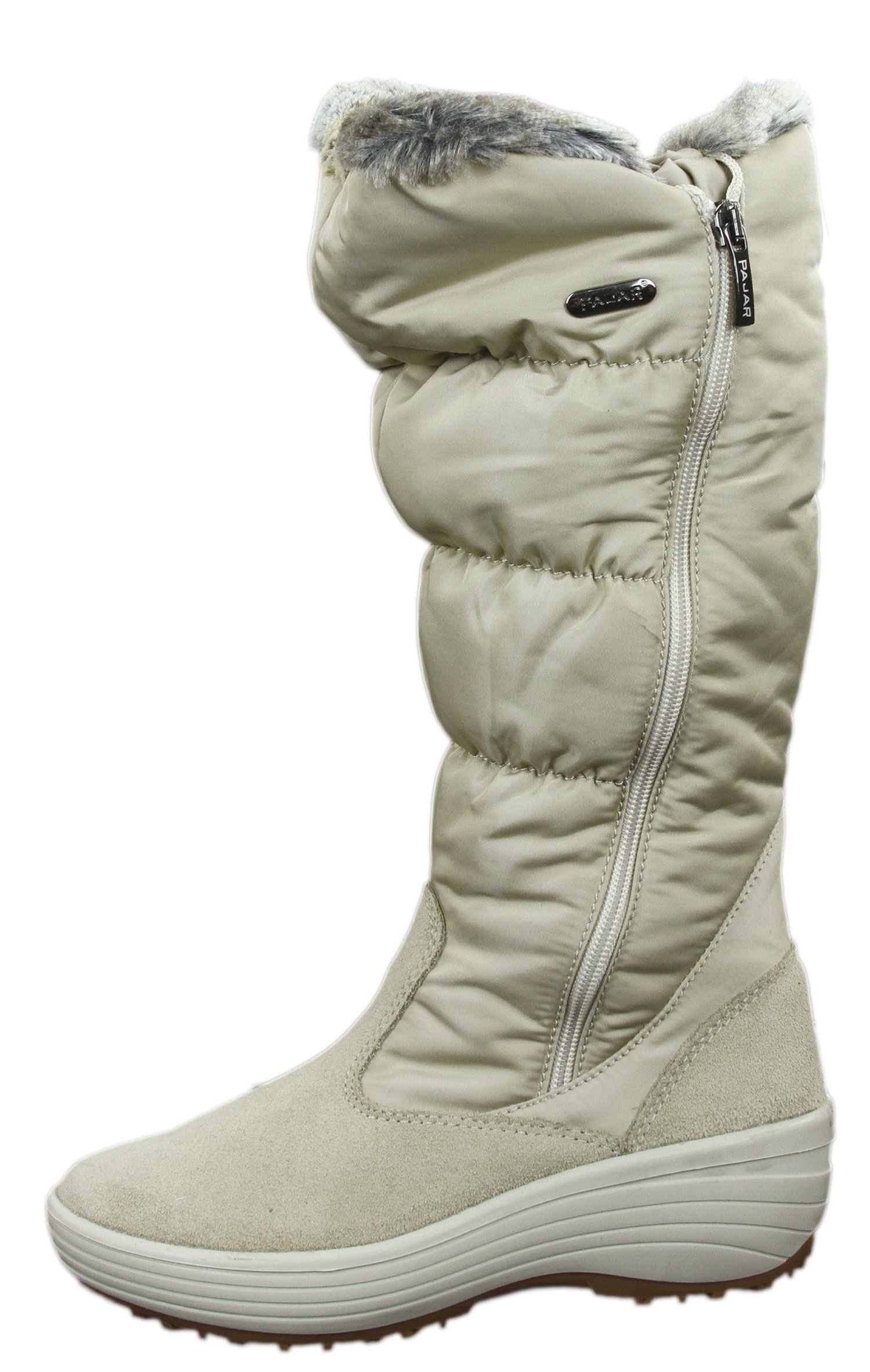 Pajar Women's Amanda Boot - Waterproof Winter Snow Boots with Fur Lining for Cold Weather, Fashionable & Comfortable - Perfect for Snowy Days, Hiking, and Outdoor Activities