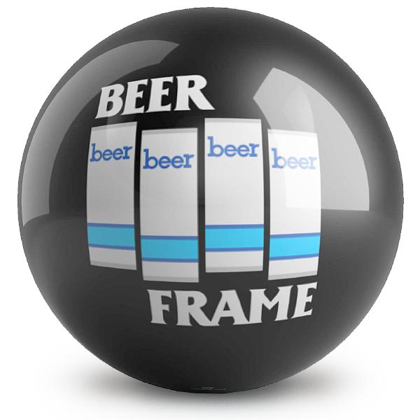 Dave Savage OnTheBallBowling Beer Frame Artist Bowling Ball - Professional Performance for League & Tournament Play