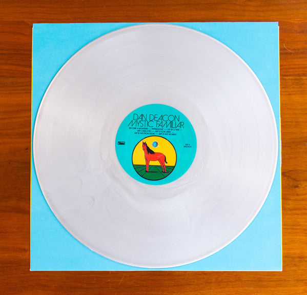 Dan Deacon - Mystic Familiar Limited Edition Silver Vinyl LP (Near Mint Condition) - Perfect for Collectors & Audiophiles