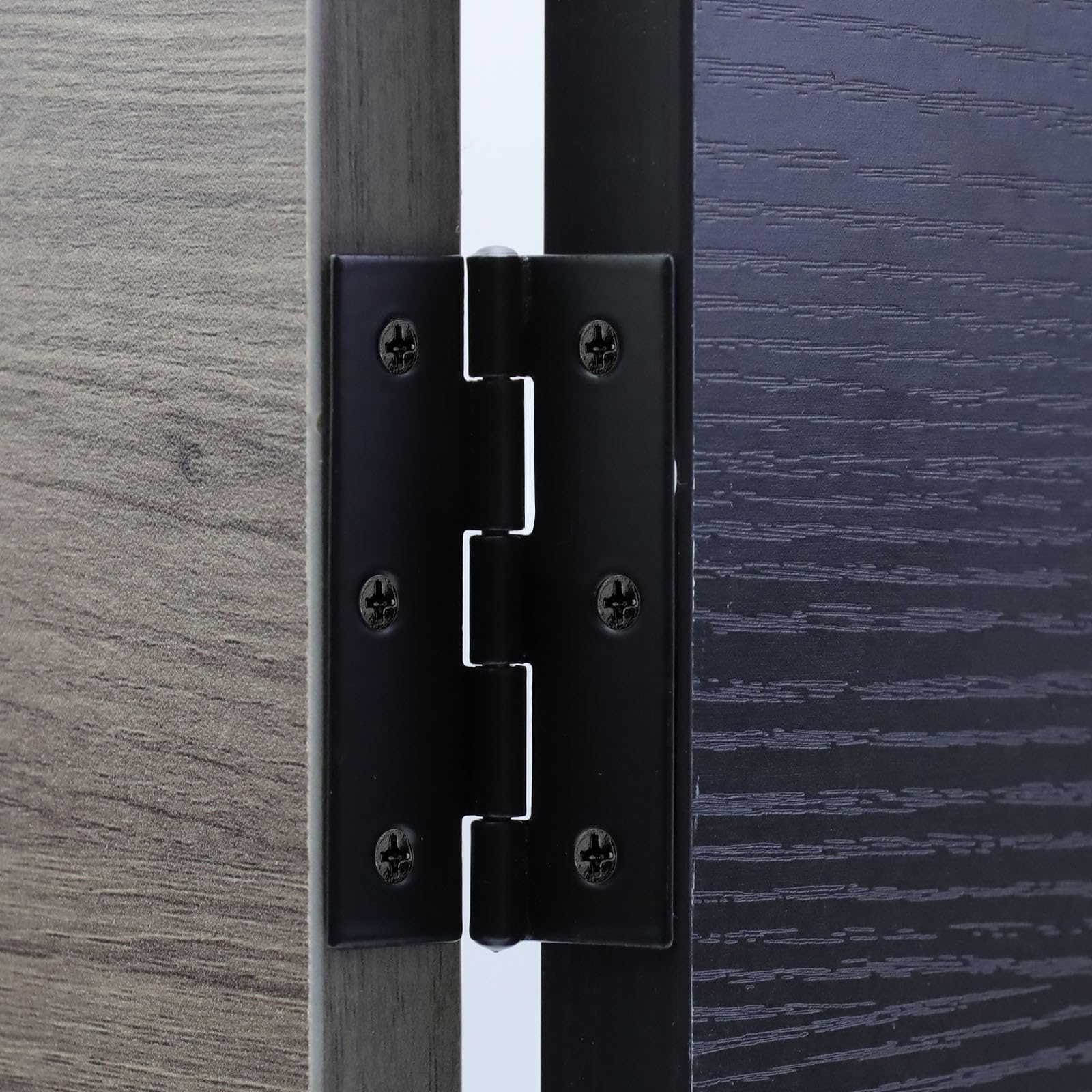 T Tulead 10PCS Black Cabinet Hinges - 2.36