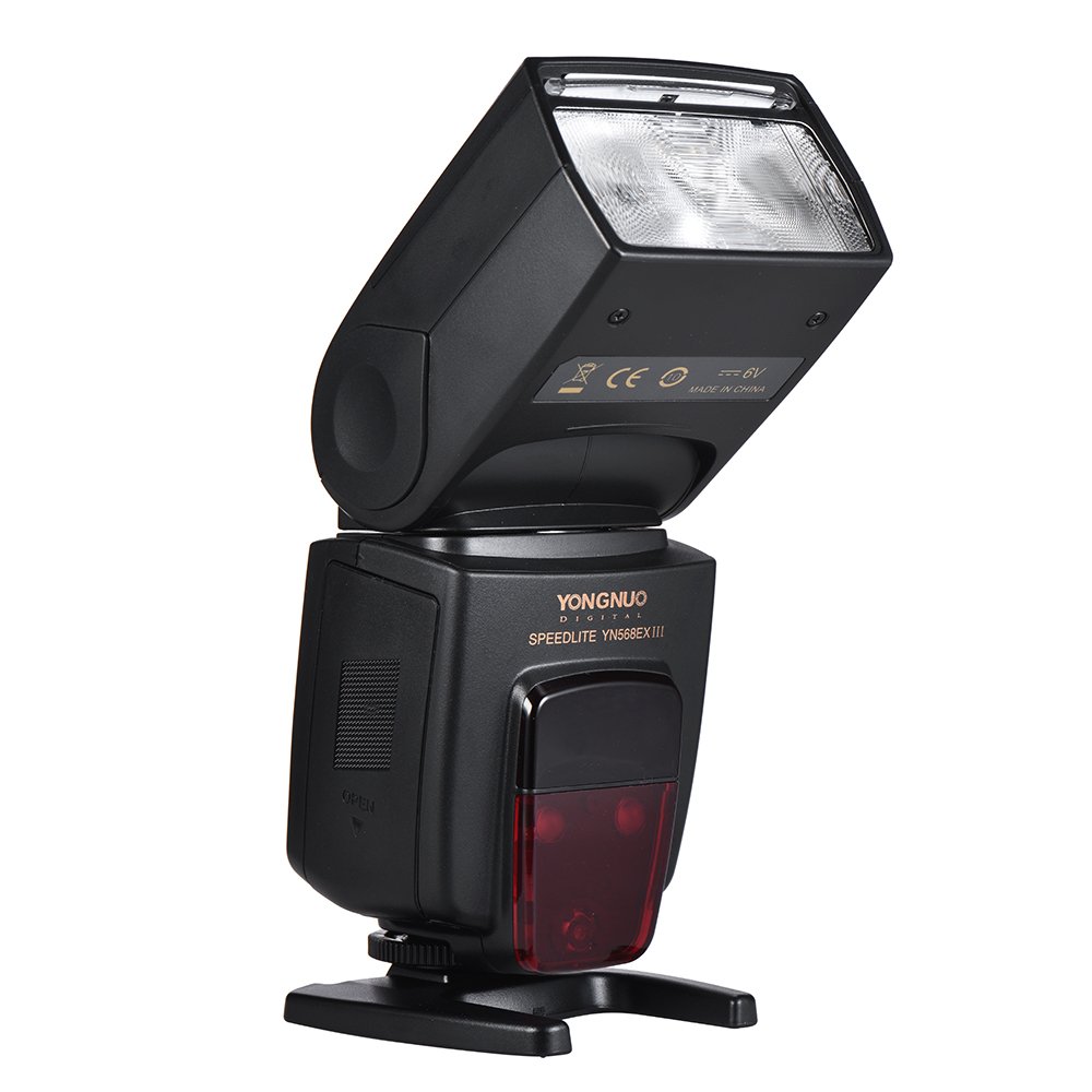 Lechnical YN568EX III Wireless TTL Flash Speedlite for DSLR Cameras - GN58, 1/8000s HSS, USB Firmware Upgrade | Perfect for Wedding, Portrait & Studio Photography