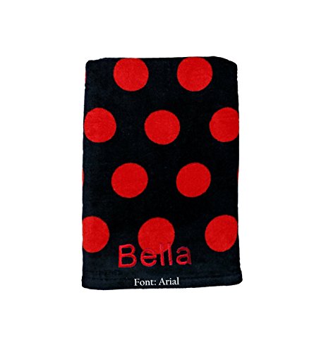 W/ Embroidery - Black/Red