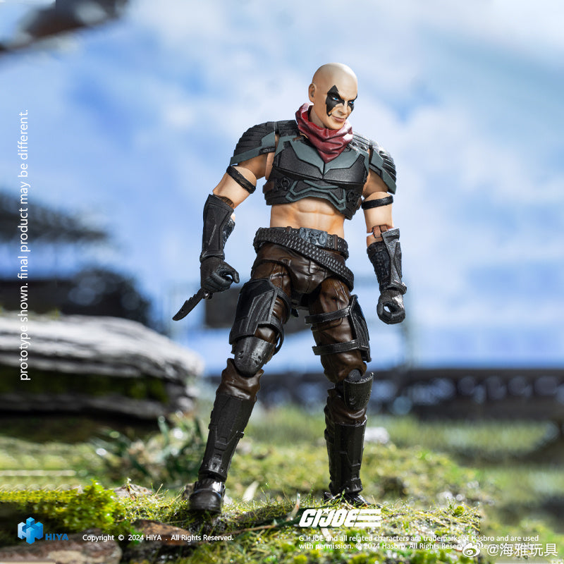 PRE ORDER - 1/18 Scale HIYA 4-Inch G.I.Joe Zardan Action Figure - Exquisite Mini Collectible Series for Display & Play | Perfect for Collectors & Toy Enthusiasts
