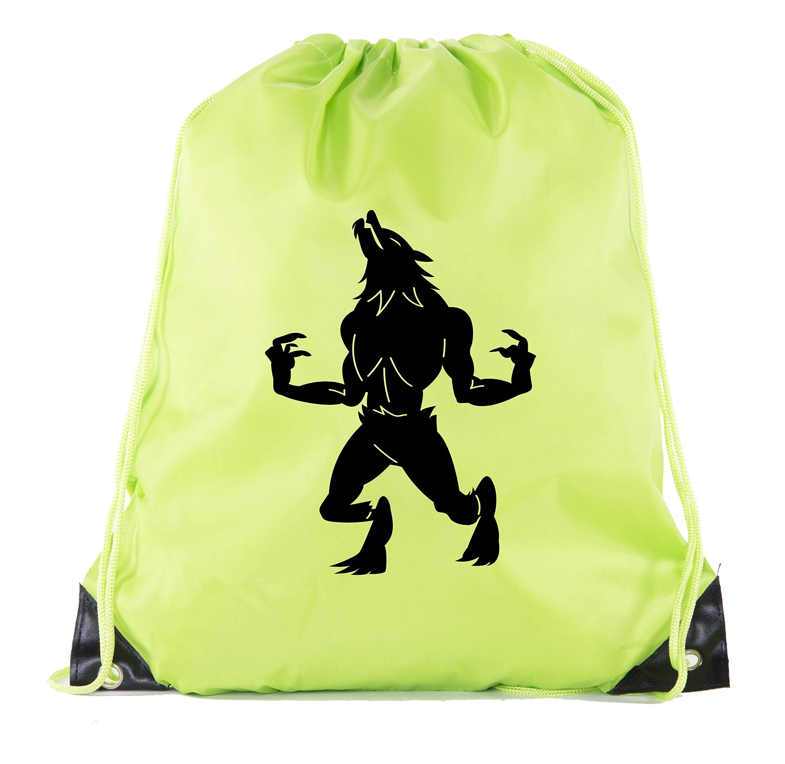 Werewolf Halloween Treat Bags - Spooky Drawstring Party Favors for Trick or Treat, Halloween Party Supplies & Goodie Bags for Kids & Adults - Perfect for Costume Parties, School Events & Neighborhood Halloween Fun
