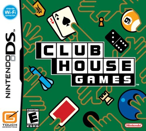 Refurbished Clubhouse Games for Nintendo DS - Classic Board & Card Games Collection - Perfect for Family Game Nights & Travel Entertainment