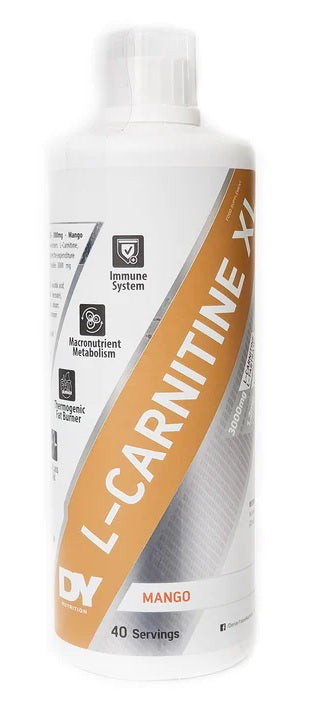 Dorian Yates Liquid L-Carnitine XL - 1000ml Mango Flavor | Premium Weight Loss & Energy Supplement for Athletes & Fitness Enthusiasts | Pre-Workout & Post-Workout Recovery Drink