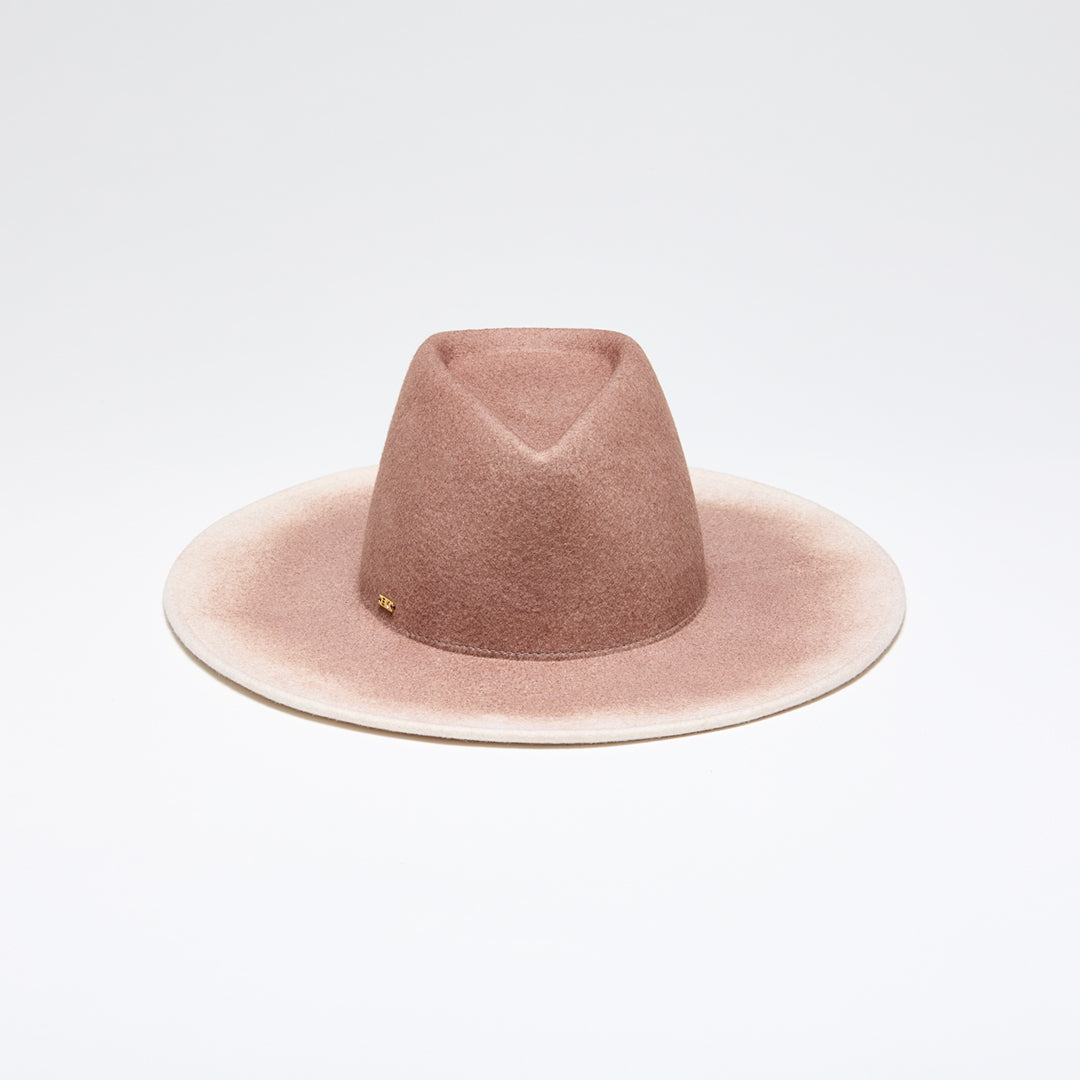 Stylish Harlowe Gradient Print Fedora Hat for Men & Women - Perfect for Outdoor Events, Parties, and Fashion Accessories