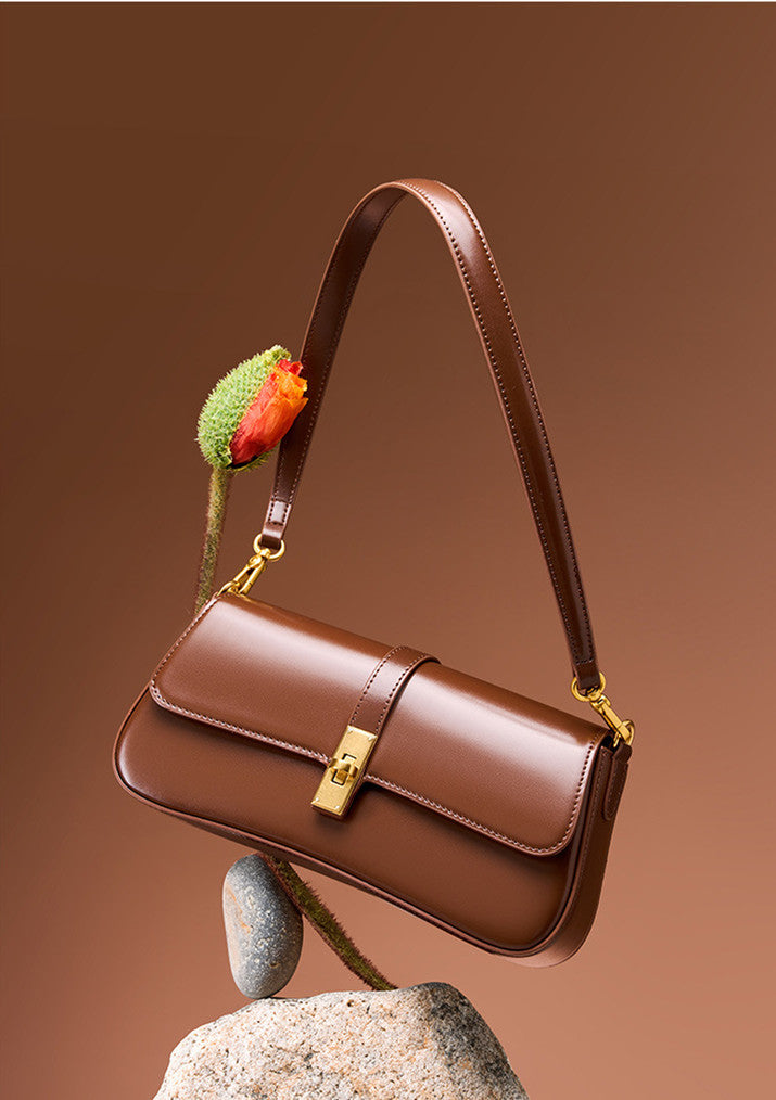 Stylish Compact Shoulder Bag for Women - Lightweight & Trendy Crossbody Purse - Perfect for Work, Travel & Everyday Use