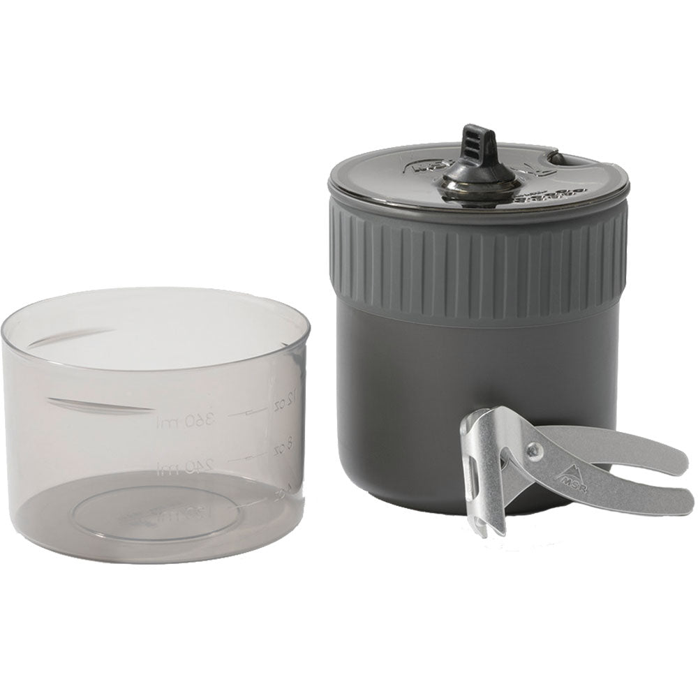 MSR Trail Mini Solo Cook Set - Lightweight Camping Cookware for Backpacking & Hiking | Compact Cooking Pot with Lid for Solo Outdoor Adventures (Closeout)