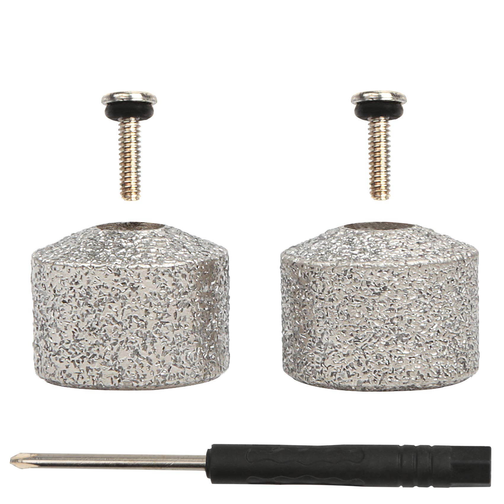 2 Pack Dog Nail Grinder Replacement Wheels - Diamond Tip Filing Heads for Painless & Safe Pet Nail Trimming - Compatible with Casifor (M) Dog Nail Grinder - Perfect for Grooming at Home or Professional Pet Salons
