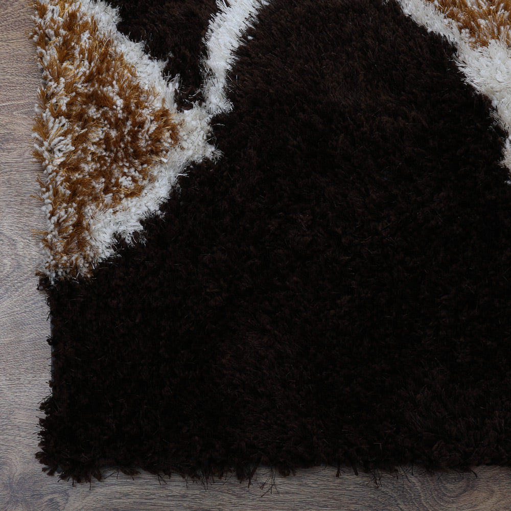 Premium Hand Tufted Wool Area Rug - Soft & Durable Non-Slip Living Room Carpet for Home Decor, Bedroom, Office (5x8 ft) - Perfect for Cozy Spaces & High Traffic Areas