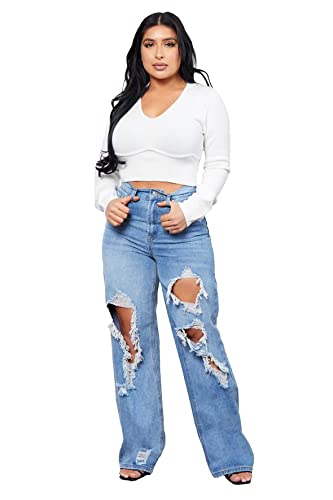 Women's High Waisted Stretch Skinny Denim Jeans - Comfortable & Stylish for Casual Wear, Outings & Everyday Fashion