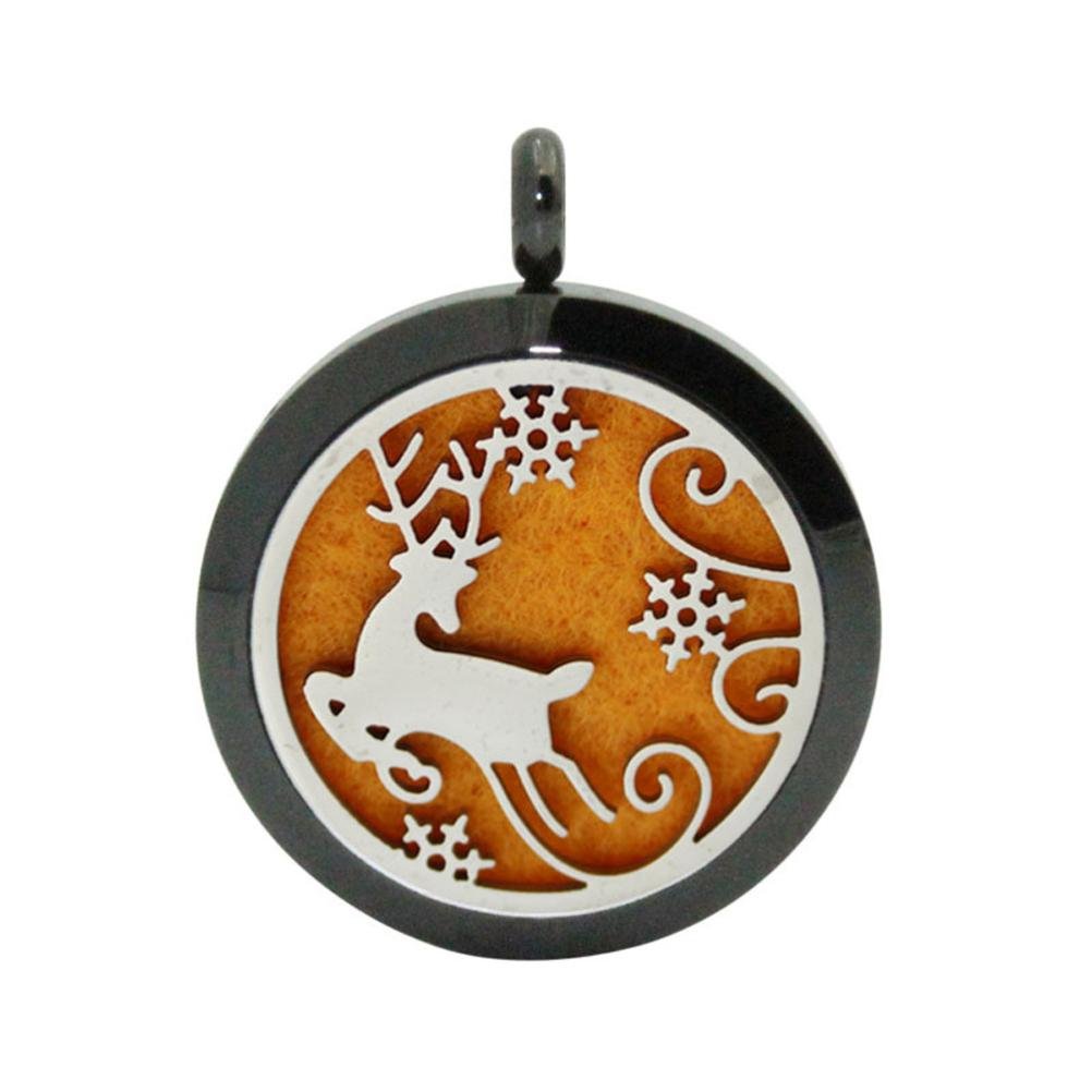 Vintage Aromatherapy Necklace - Essential Oil Diffuser Locket for Women, Adjustable Chain, Stress Relief & Relaxation | Perfect for Yoga, Meditation, Work & Travel Accessories