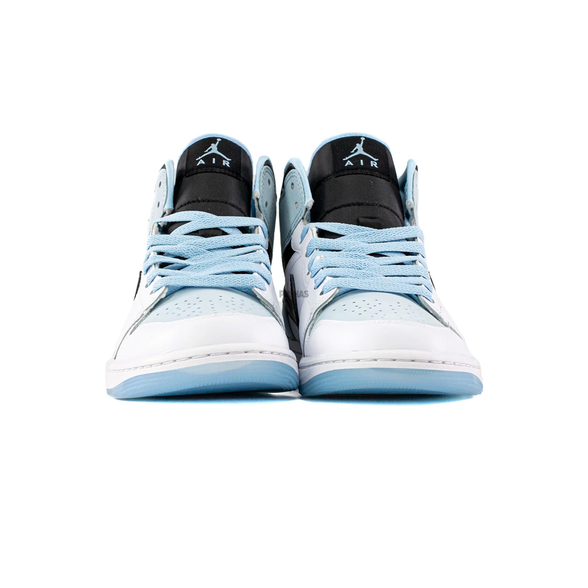 Air Jordan 1 Mid SE 'Ice Blue' Men's Basketball Shoes 2023 - Retro Sneakers for Casual Wear & Street Style Fashion