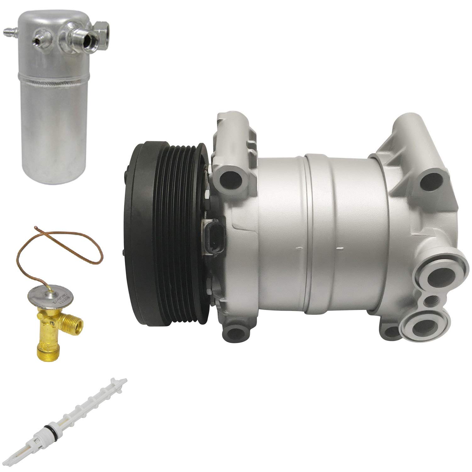 RYC Remanufactured AC Compressor Kit KT CB55 - Compatible with Multiple Car Models | High-Performance Auto Air Conditioning Replacement Part | Perfect for Summer Cooling & Vehicle AC Repair