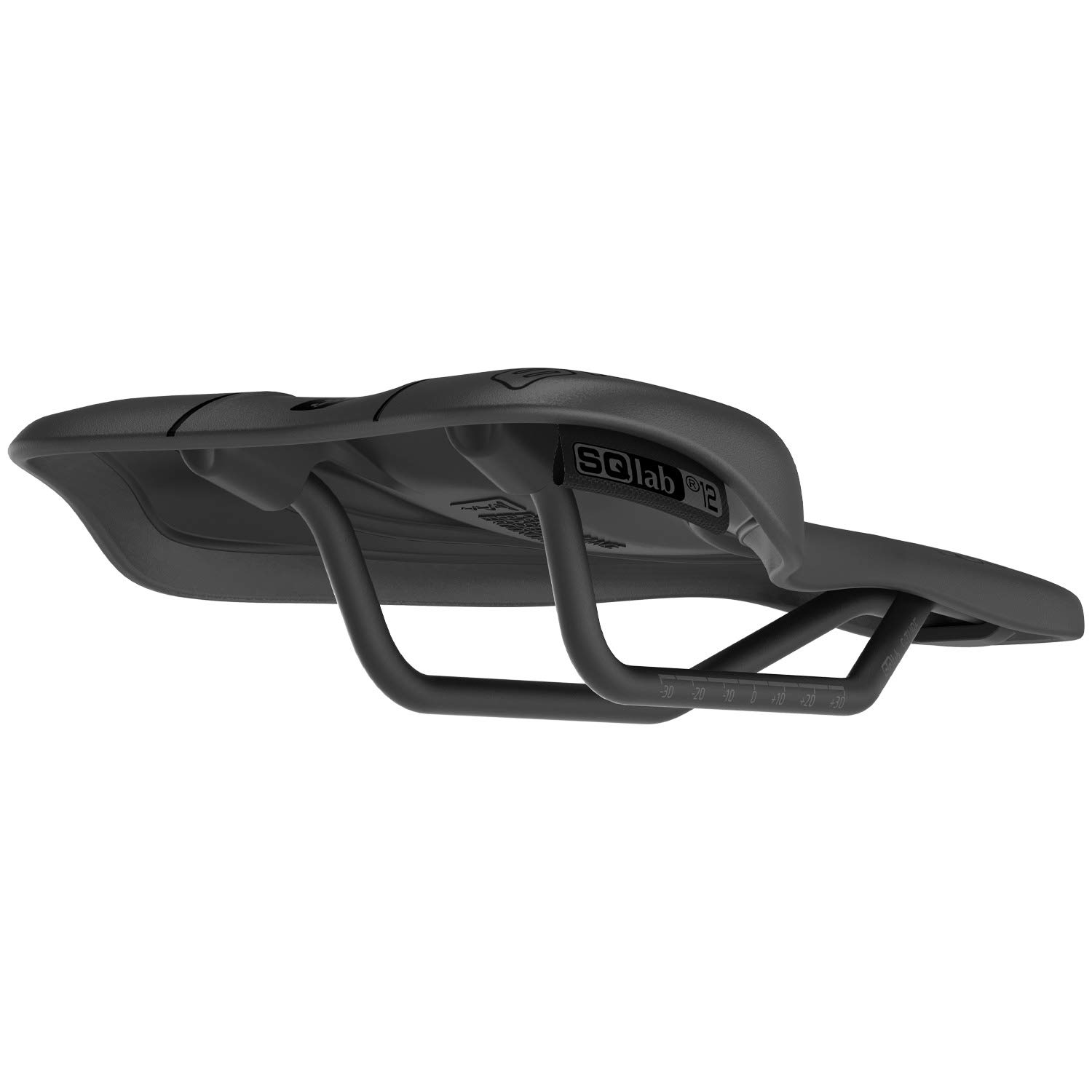 SQlab 612 Ergowave R Mountain Bike Saddle - Carbon Fiber Reinforced Polyamide Unisex MTB Saddle for Men & Women | Comfortable Cycling Seat for Trail Riding, Enduro & Cross-Country Biking