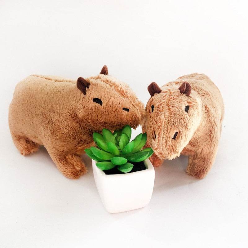 Cute Capybara Plush Toy - Soft Stuffed Animal for Kids & Adults | Perfect for Gifts, Cuddling, and Home Decor