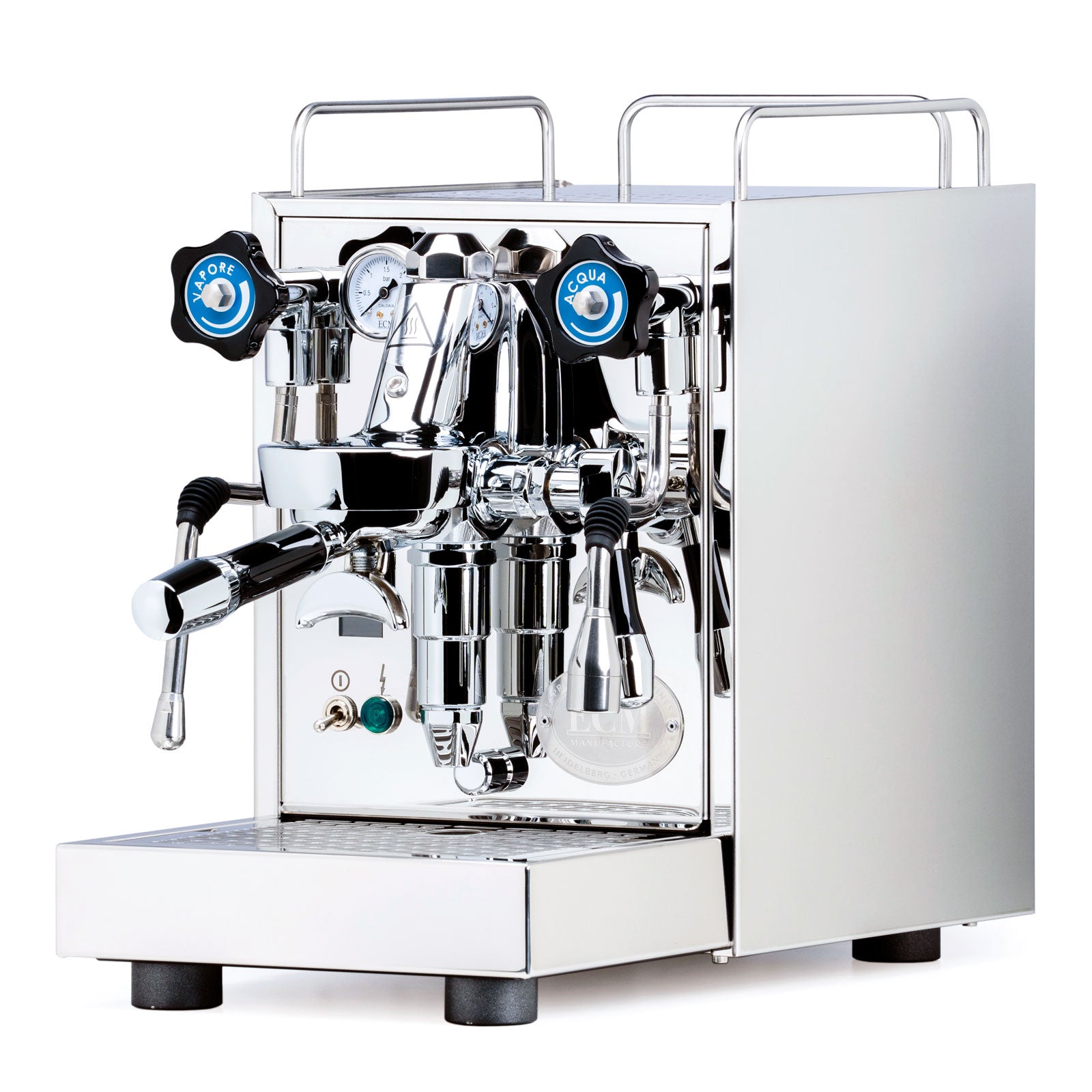 ECM Mechanika Slim PID Espresso Machine - Professional Italian Coffee Maker for Home Baristas | Perfect for Espresso, Cappuccino & Latte at Home or Office