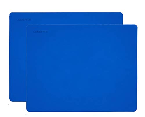 2pcs Xl Blue Mat