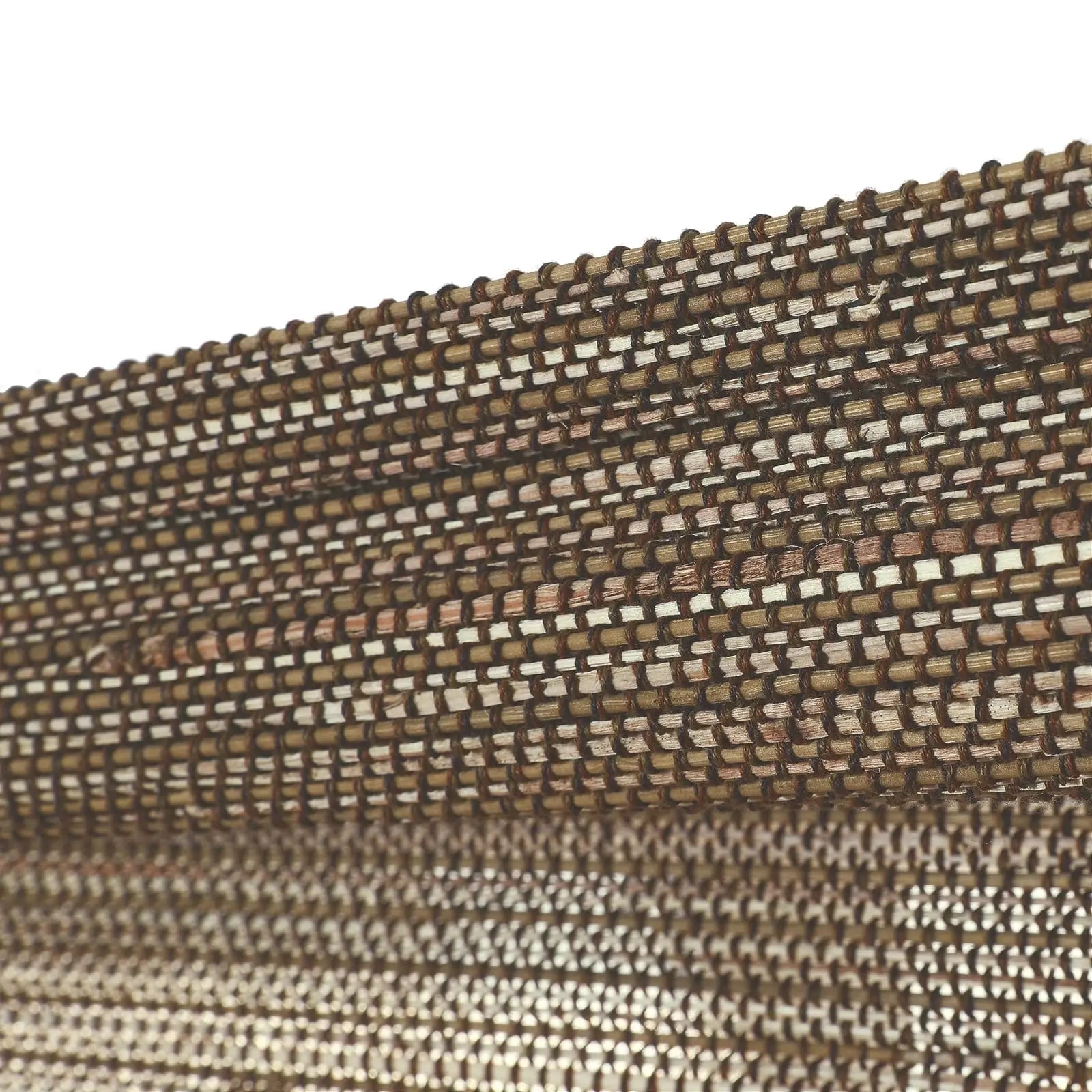 Natural Ramie Bamboo Woven Window Shade - Light Brown - Eco-Friendly & Durable - Perfect for Living Room, Bedroom & Patio Privacy