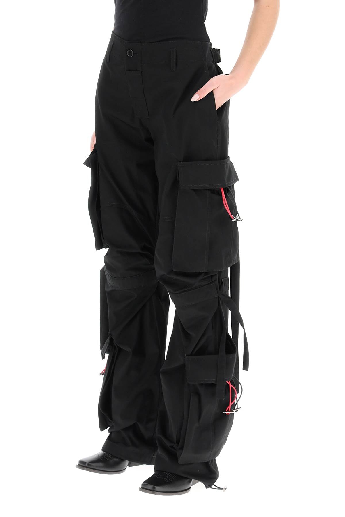 Darkpark 'Lilly' Gabardine Cargo Pants for Women - Stylish Utility Pants for Outdoor Adventures, Hiking & Casual Wear