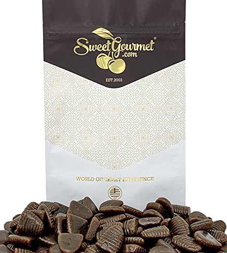 SweetGourmet Dutch Licorice with Natural Honey Flavor | 1 Pound Bulk Candy for Baking, Snacking & Gift Giving | Authentic Beehive Honey Candy