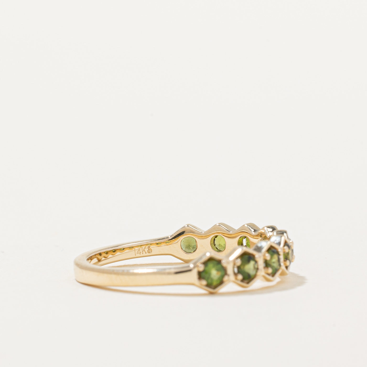100 Ways' Genuine Tourmaline Ring | 0.47ctw Natural Gemstone | Size 6.75 | Elegant Jewelry for Women | Perfect for Weddings, Anniversaries & Special Occasions
