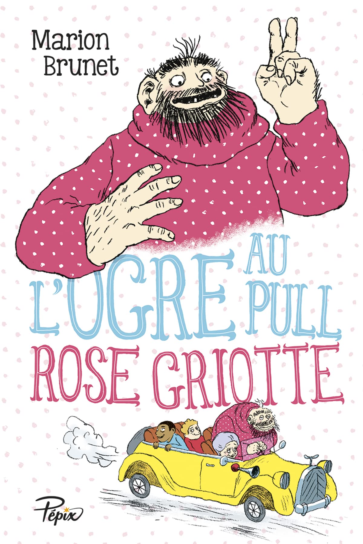 L'Ogre - Pink Cherry Sweater for Kids & Playtime