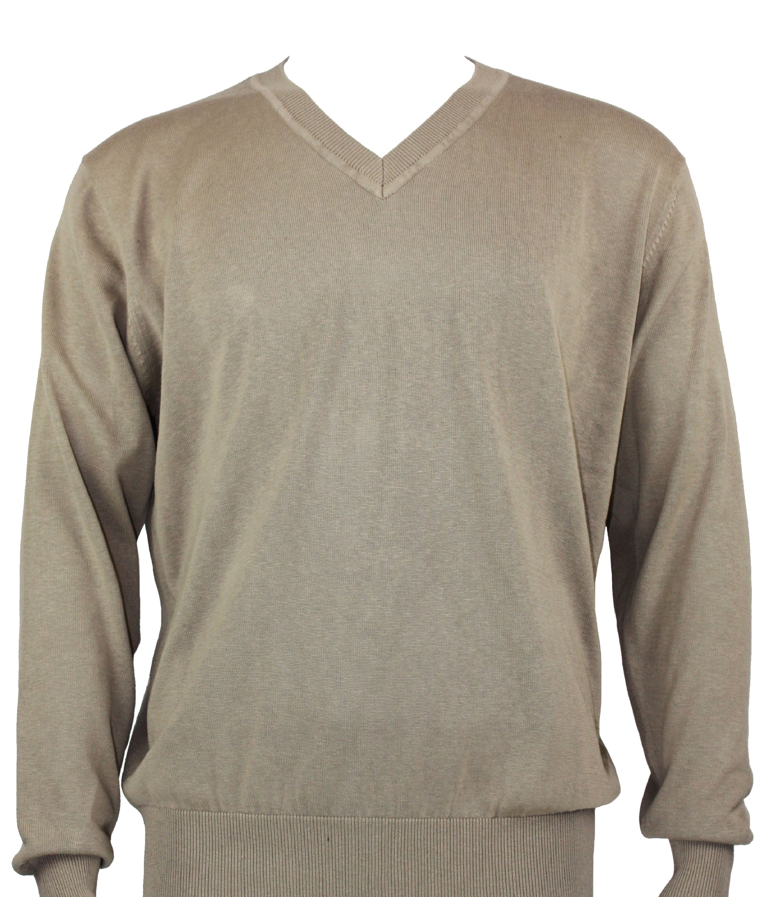 Bassiri Long Sleeve V Neck Wheat Sweater 627 - Cozy & Stylish Pullover for Fall & Winter Fashion | Perfect for Casual Outfits, Office Wear, and Layering