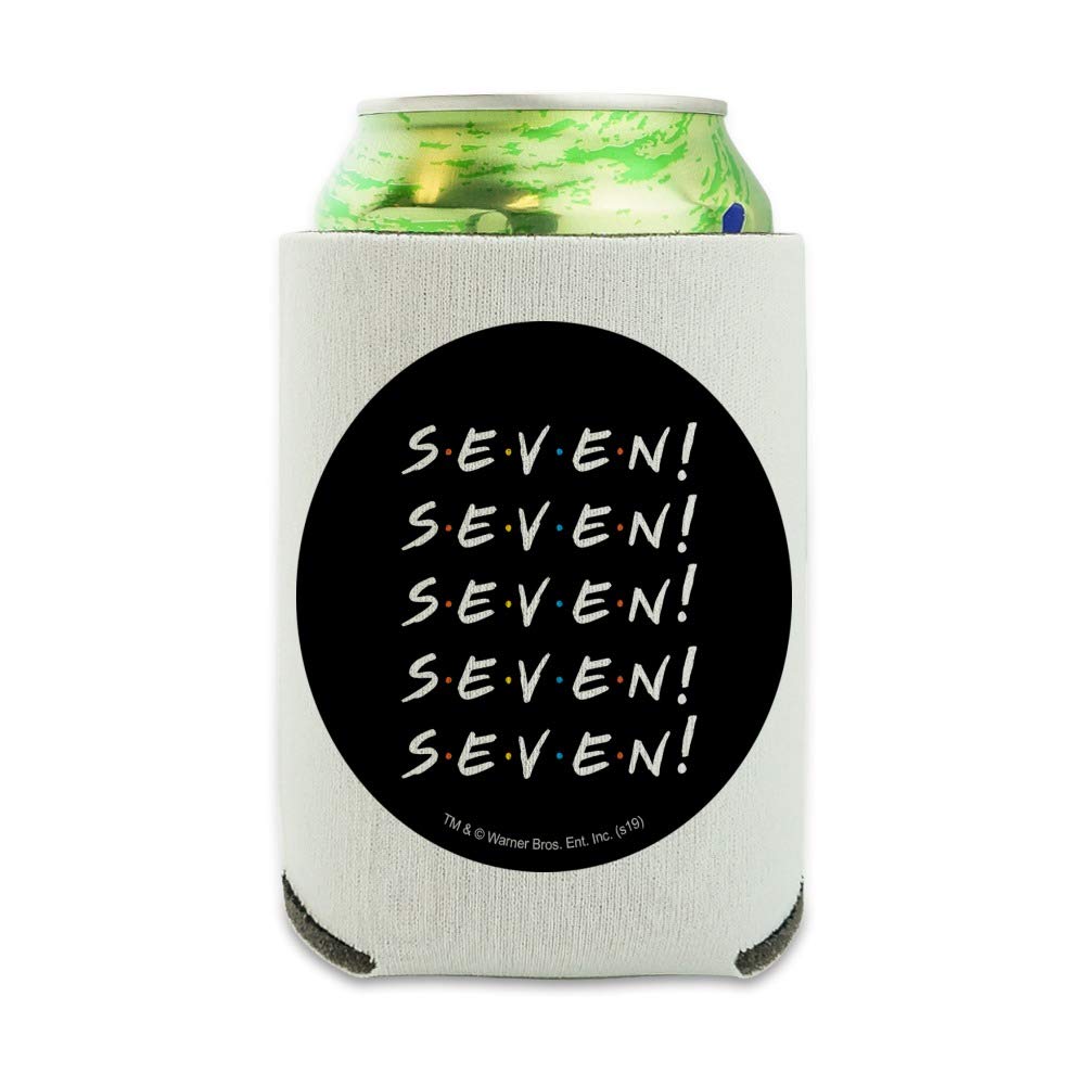 Friends TV Show Themed 7-Can Collapsible Insulated Beverage Sleeve - Insulating Drink Holder for Beer, Soda & Cocktails - Perfect for Parties, BBQs & Tailgating