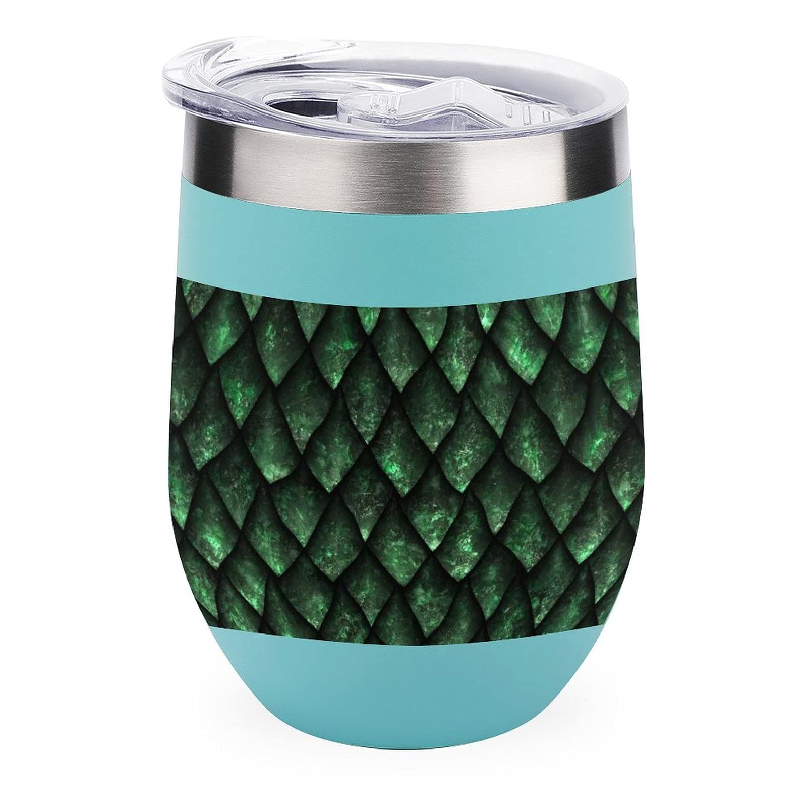 Vacuum Insulated Wine Tumbler - Stainless Steel Travel Cup for Coffee & Wine