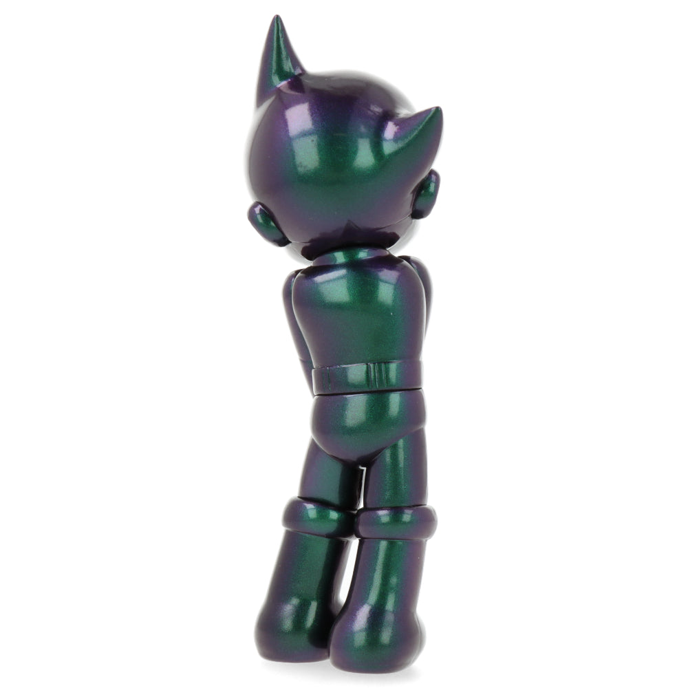 Astro Boy Shy Closed Eyes Metal Green Collectible Figure - Perfect for Anime Fans, Home Decor & Gift Giving