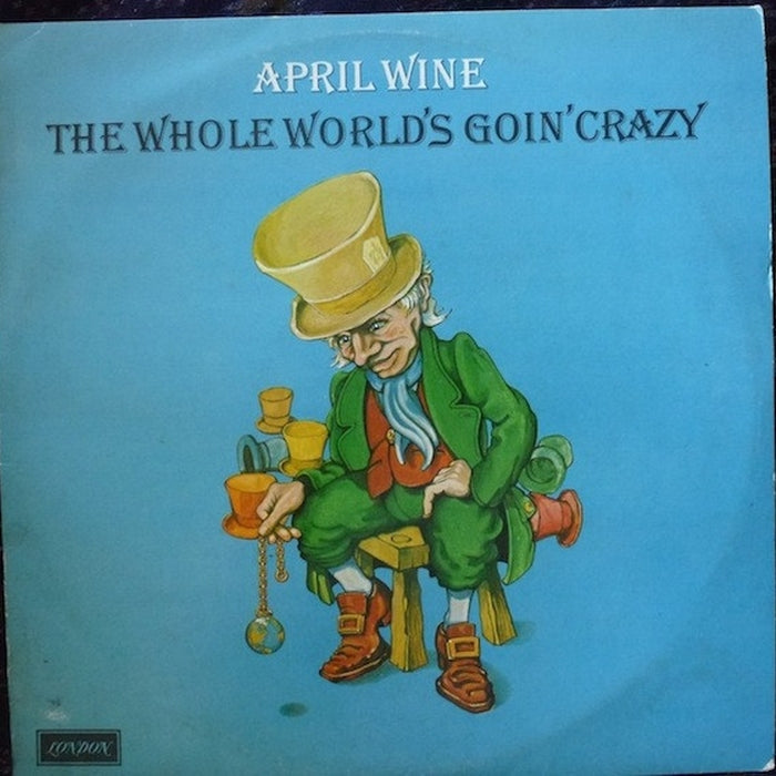 April Wine – The Whole World's Goin' Crazy Vinyl Record (VG+/VG+ Condition) | Classic Rock Music Collection, Perfect for Vinyl Enthusiasts & Music Lovers