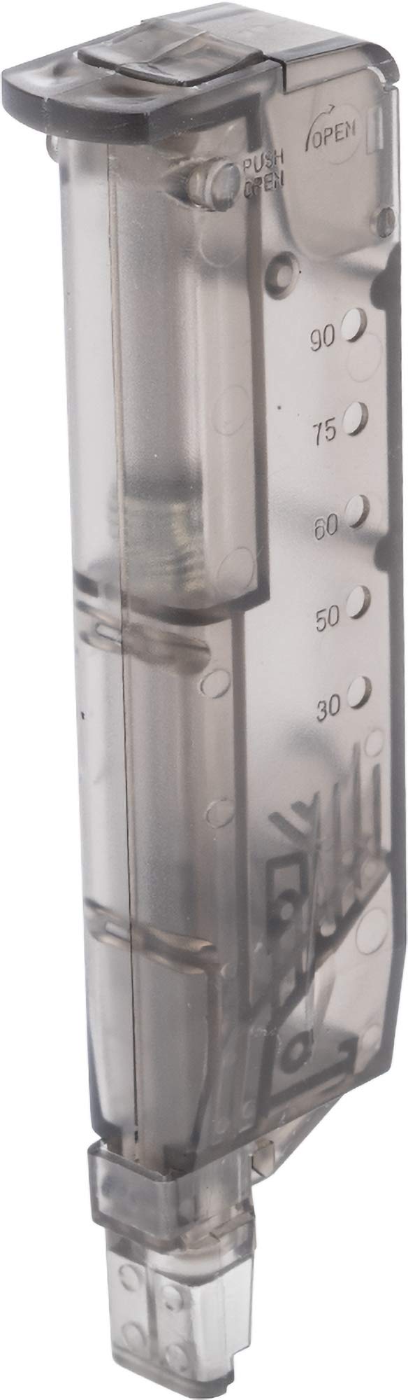 Swiss Arms 90rd Universal Airsoft BB Speed Loader - Compact Size for Quick Reloading | Perfect for M4, AK, and Pistol Airsoft Guns in Outdoor Games and Training