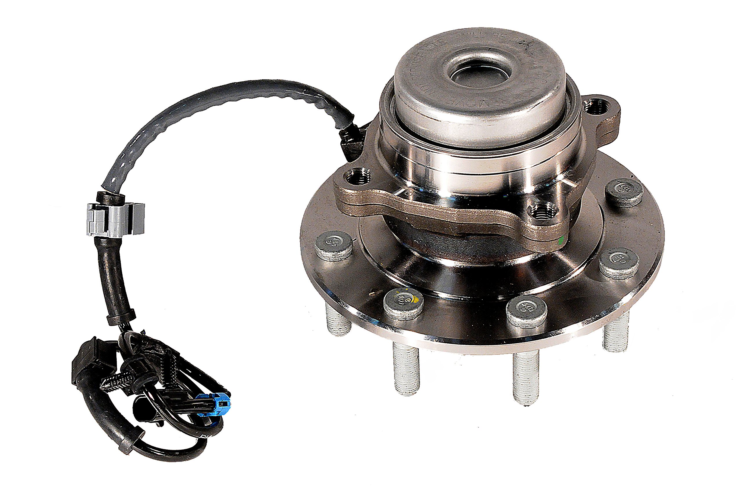 ACDelco FW420 GM Original Equipment Front Wheel Hub & Bearing Assembly with ABS Wheel Speed Sensor & Studs - Perfect for Chevy Silverado, GMC Sierra & More (2007-2018 Models)