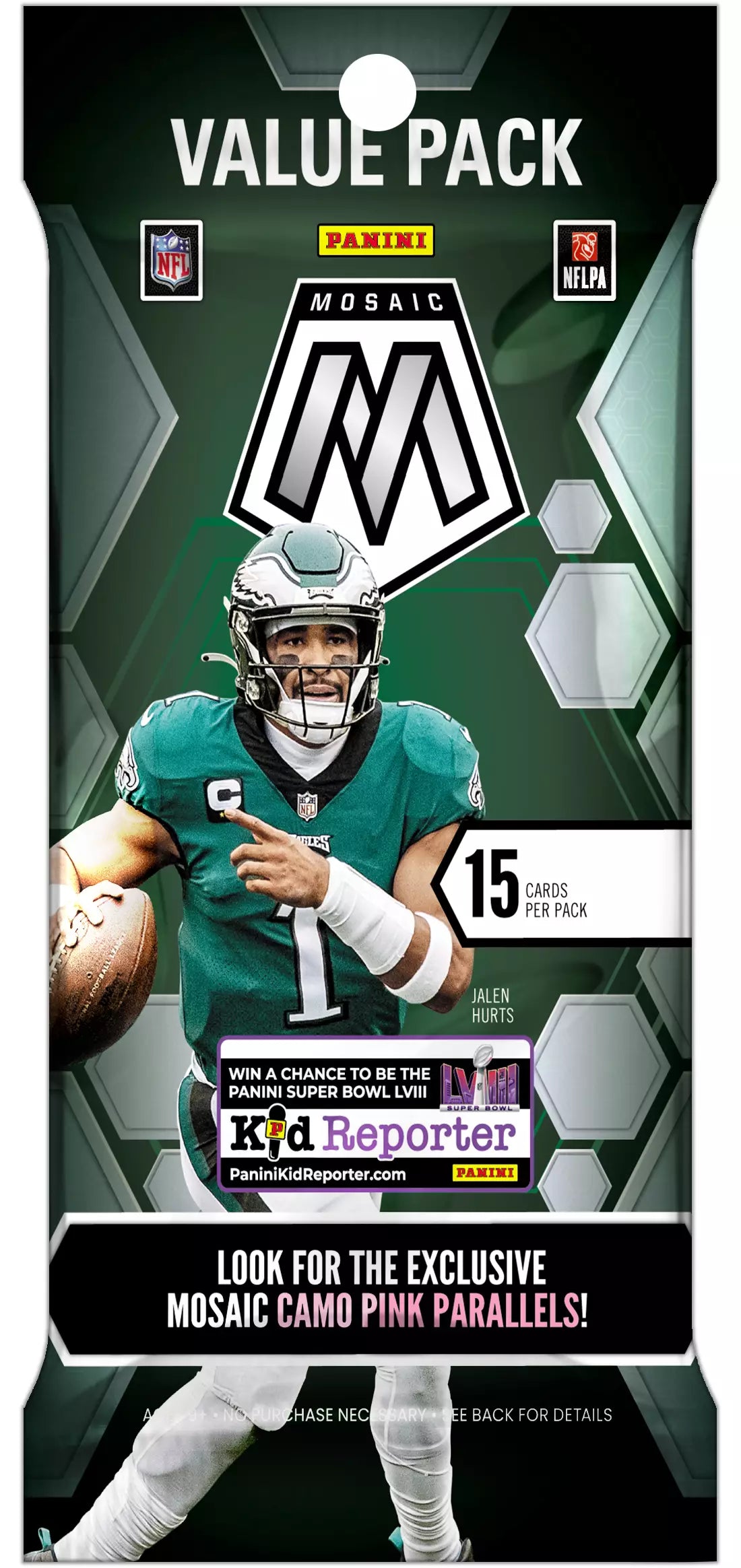2023 Mosaic Football Fat Pack - Premium Trading Cards for NFL Collectors | Perfect for Sports Memorabilia, Gifts & Trading Card Games
