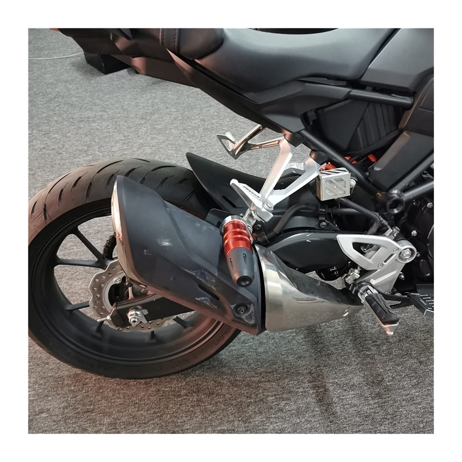 Honda CB1300 ABS 2003-2010 Motorcycle Frame Sliders - CNC Machined Crash Protectors, Exhaust Sliders & Fairing Side Protector Kit (Red) - Perfect for Urban Commuting, Track Days & Motorcycle Safety Protection