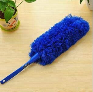 WorldCare® Microfiber Anti-Static Dusting Brush - Blue | No Shedding, Lint-Free Cleaning Tool for Electronics, Furniture & Car Detailing