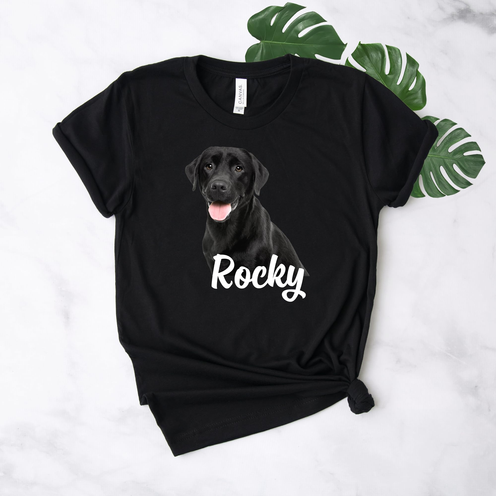 Black Labrador Retriever T-Shirt - Personalized Softstyle Unisex Tee - Perfect Gift for Dog Lovers & Labrador Owners - Great for Casual Wear, Dog Parks & Pet-Themed Events