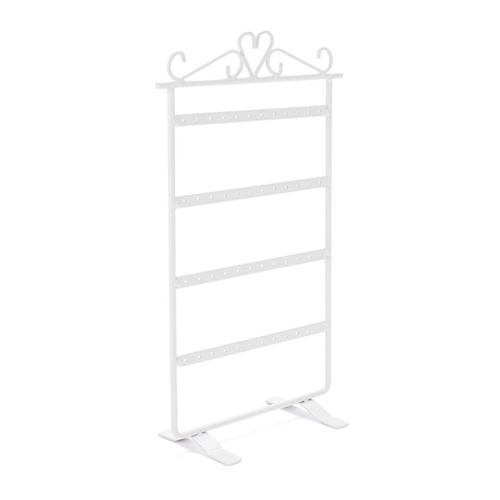 Cabilock 1pc Jewelry Organizer Display - Metal Storage Shelves & Rack for Earrings, Necklaces, Bracelets - Perfect for Bedroom, Closet & Boutique Jewelry Display
