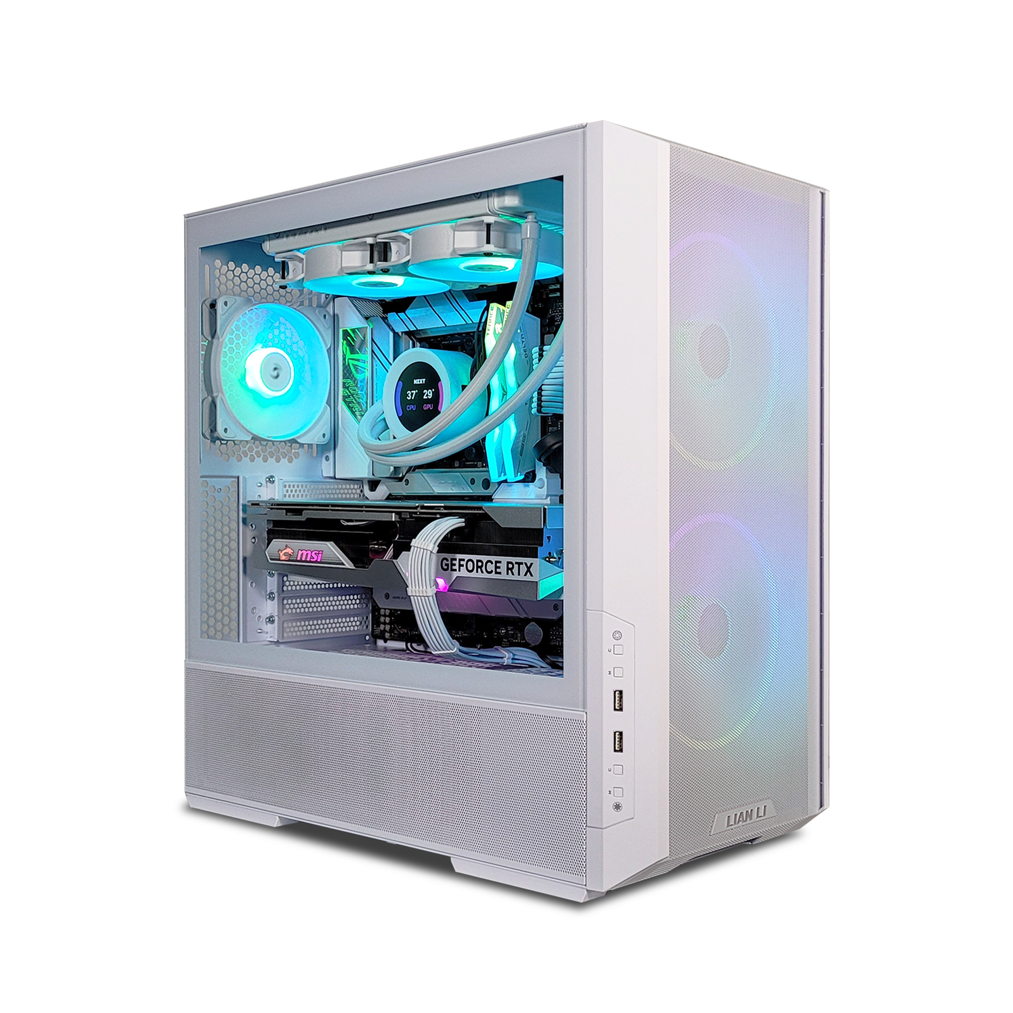 XOTIC PC G7 LANCOOL GHOST Black Label Gaming Desktop - AMD X670 RYZEN Processor & DDR5 RAM - High Performance Gaming PC for Esports, Streaming & VR Gaming