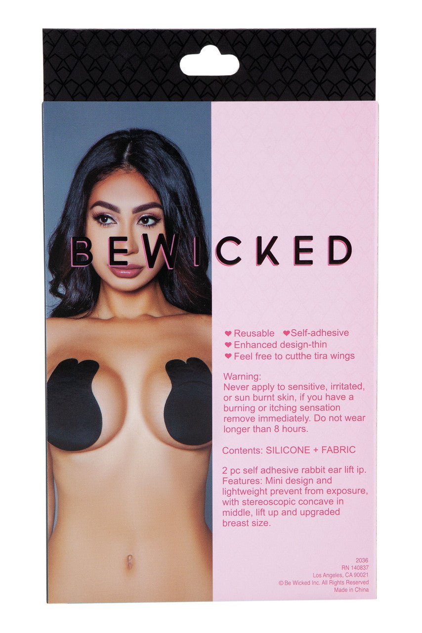 BeWicked Women's Bunny Nipple Cover 2036 - Sexy Lingerie Accessory for Valentine's Day, Bachelorette Party & Boudoir Photography
