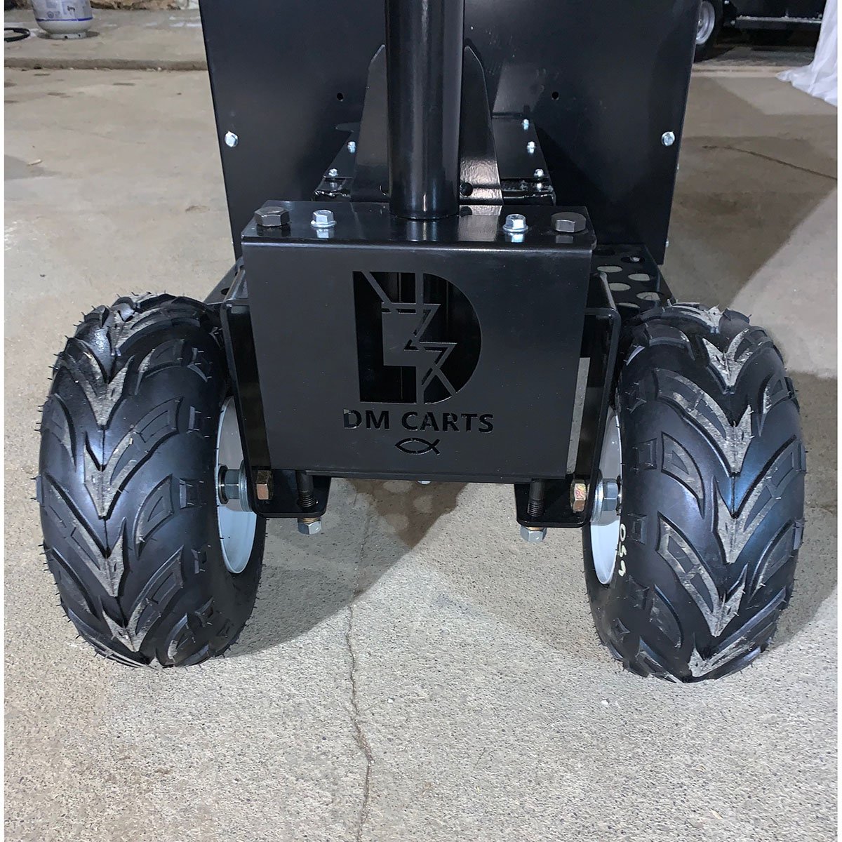 DM Carts Dual Wheel Suspension Steering System - Heavy Duty Golf Cart & Utility Vehicle Steering Upgrade for Smooth Off-Road Performance